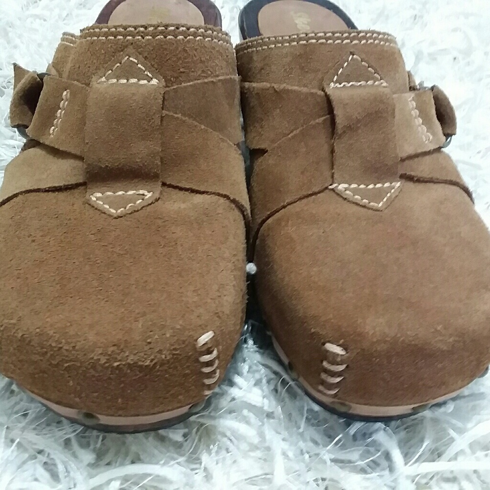 SKETCHERS WOODEN WEDGES SIZE 7 - Picture 6 of 6